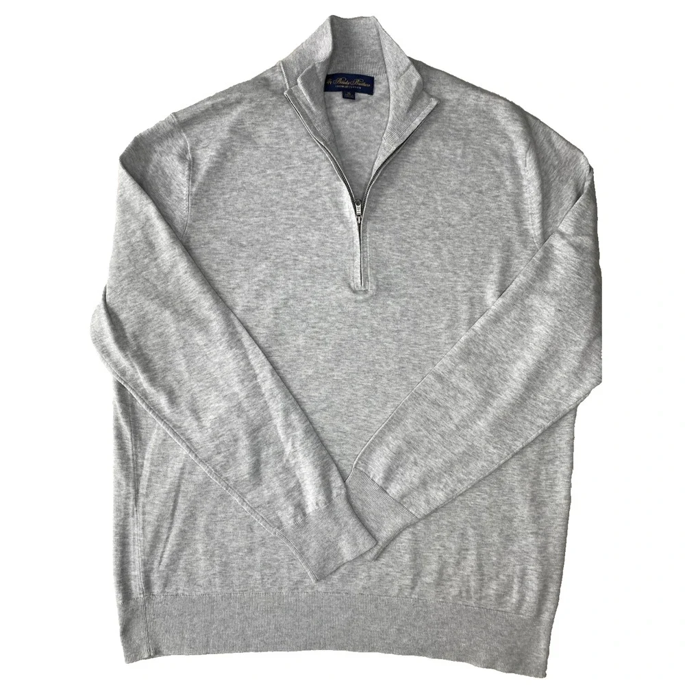 Brooks Brothers Sweater Mens XL Supima Cotton Classic Old Money Preppy Pullover
